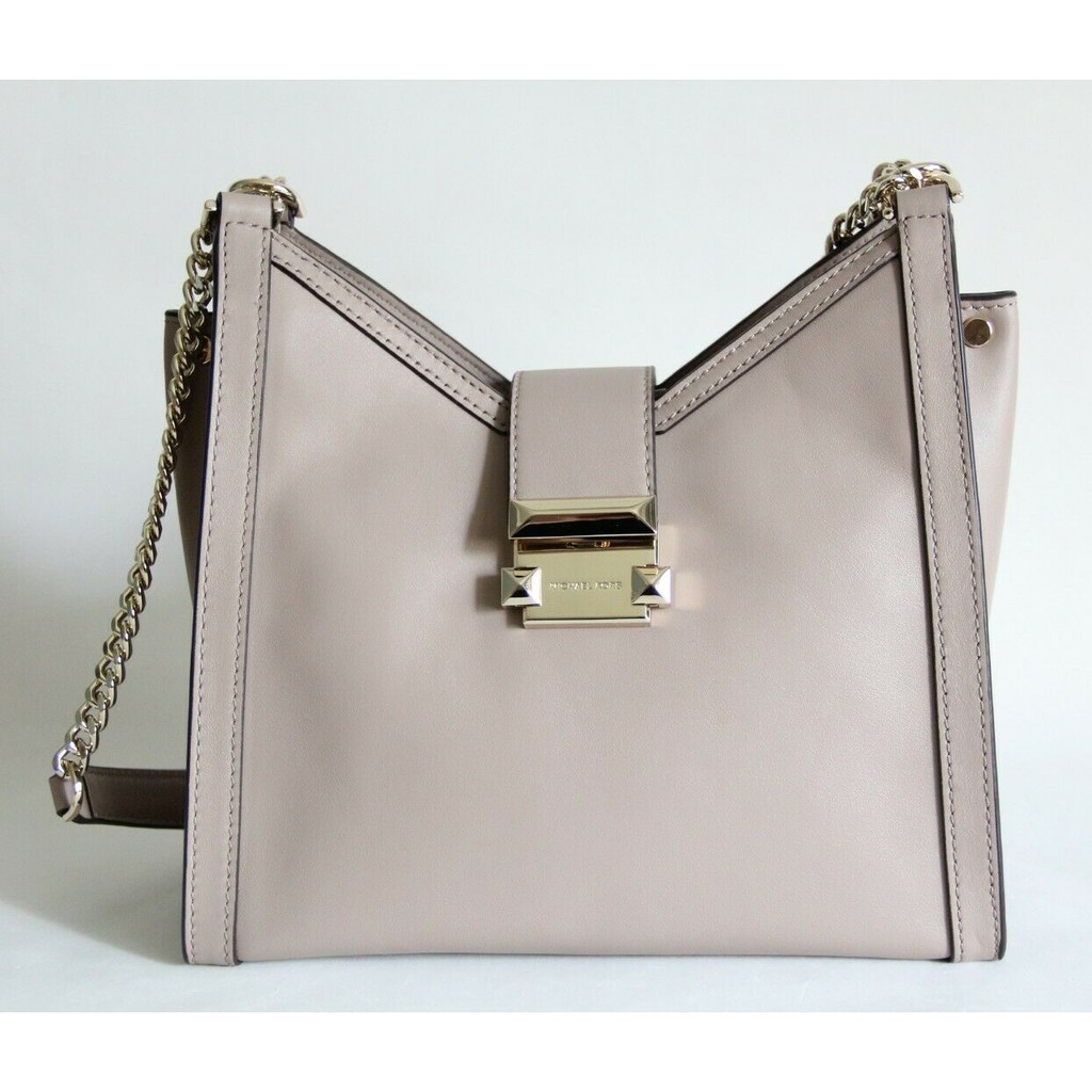 whitney small leather shoulder bag