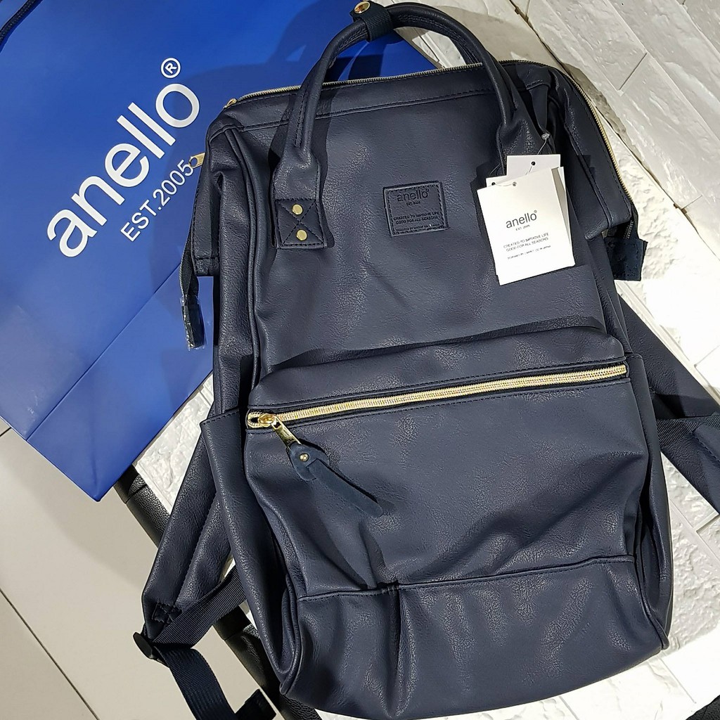 anello backpack navy blue