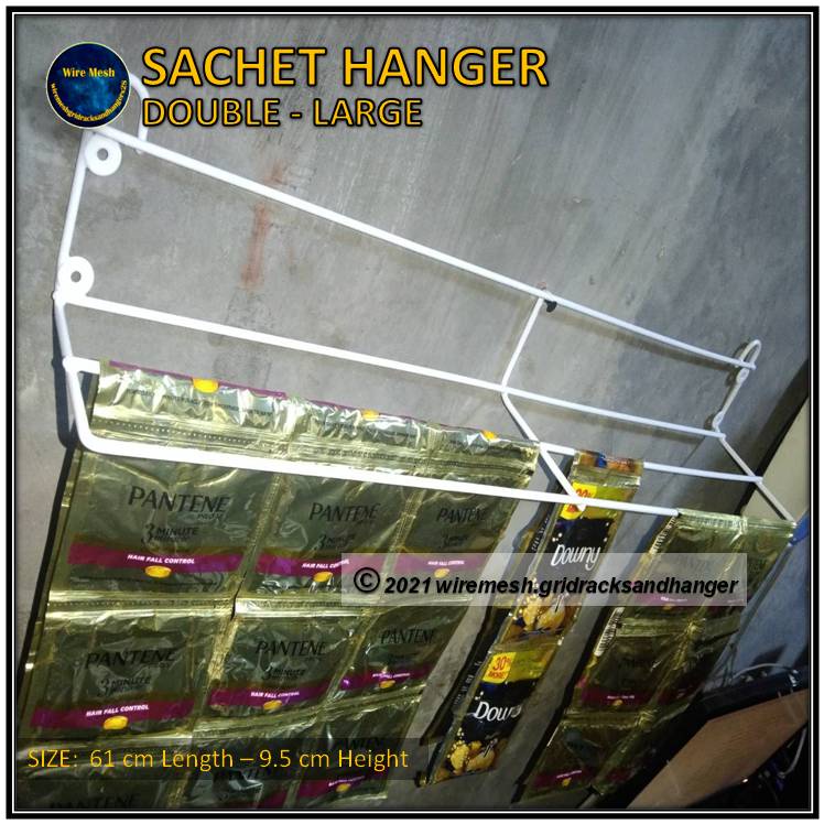 SACHET WIRE HANGER BIG WIRE !!! SACHET HANGER STORE DISPLAY SINGLE