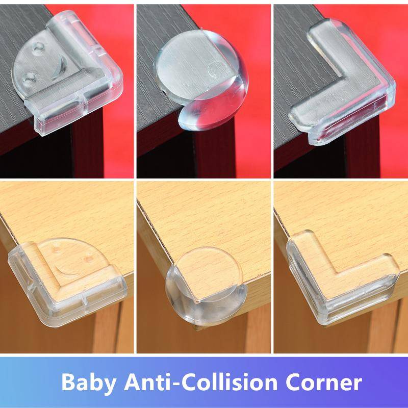 Children's Anticollision Corner Silicone Elastic Safety Table Corner Transparent Protective