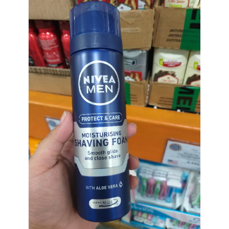nivea foam moisturiser