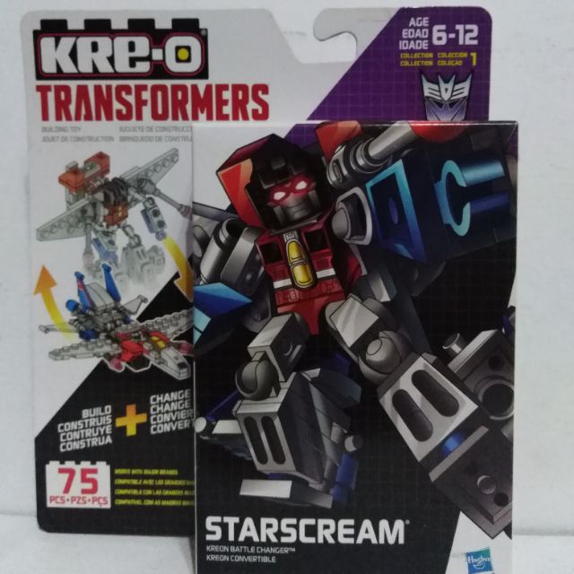 kre o transformers starscream