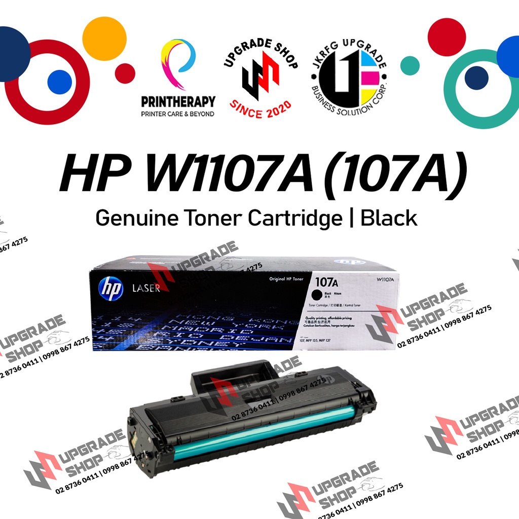 W1107A Black Original Laser Toner Cartridge (W1107A) 107A 107 | Shopee ...