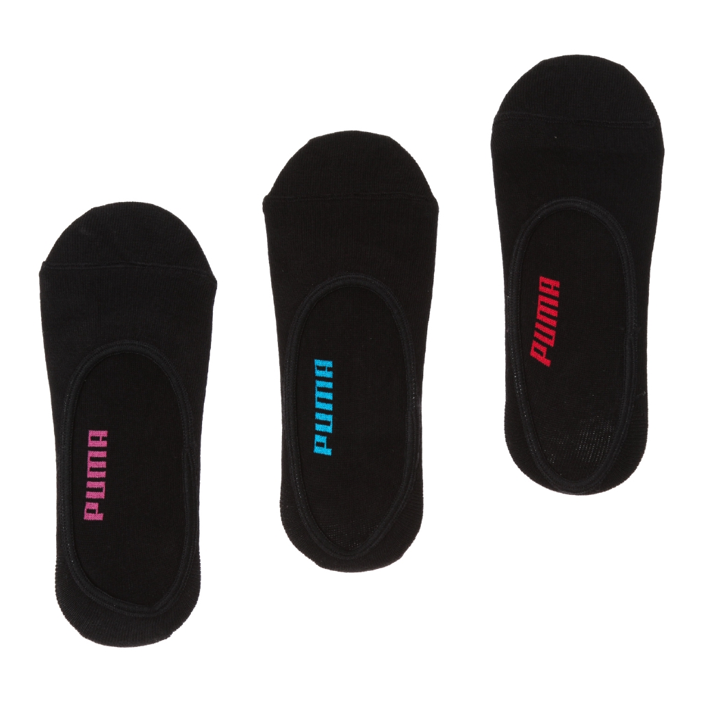 Puma Ladies Foot Socks 3-Pair Set in 