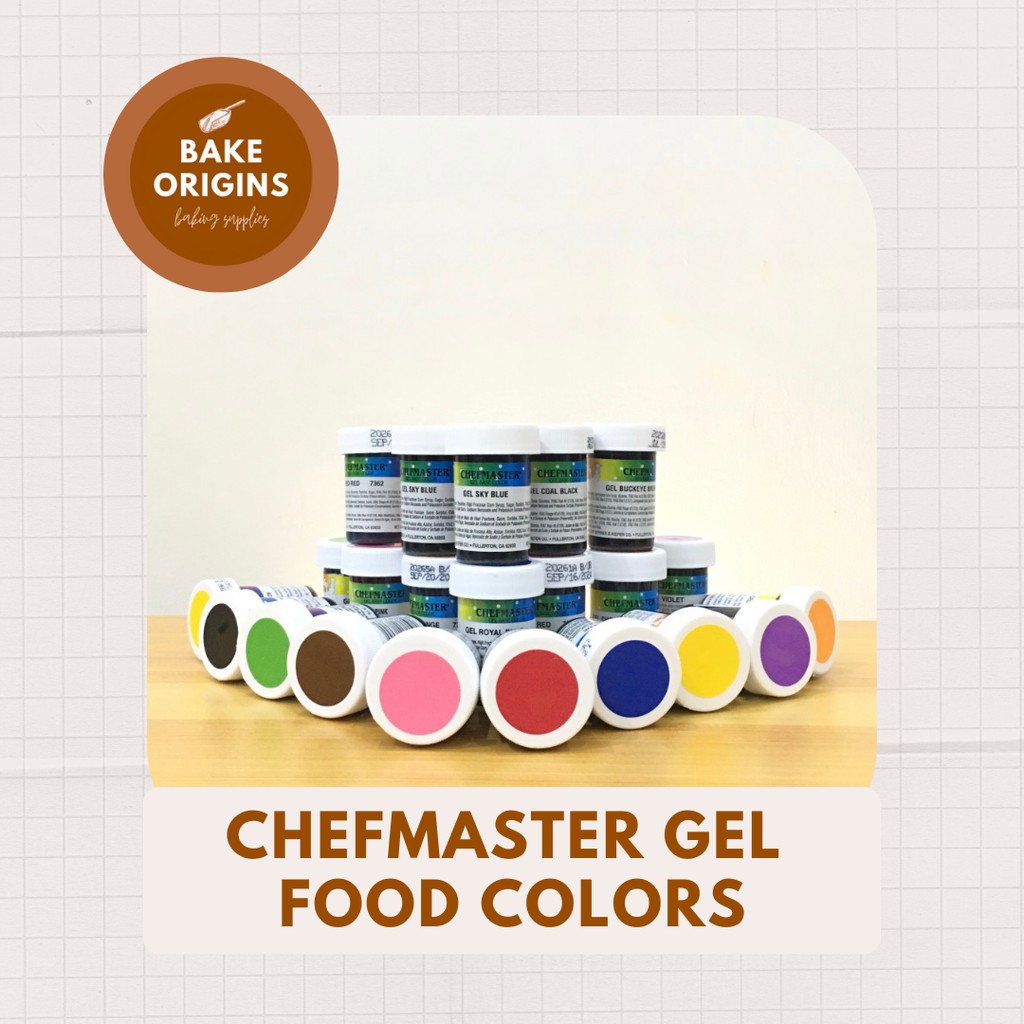 Chefmaster Gel Food Coloring 1oz Shopee Philippines