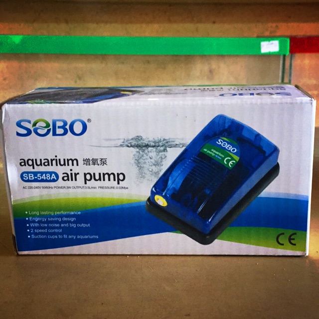 SB548A SOBO Aquarium Air Pump (Single) Shopee Philippines