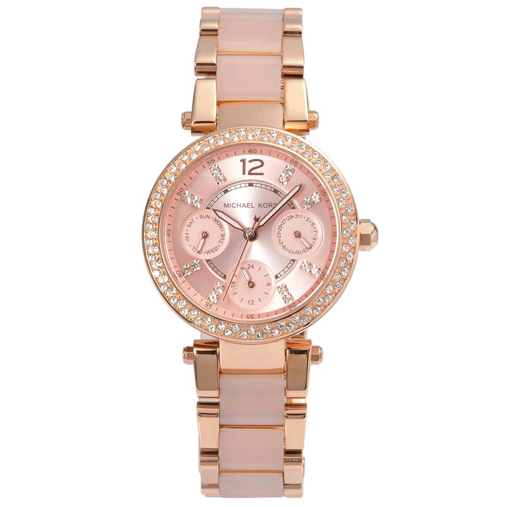 michael kors uhr parker rose gold