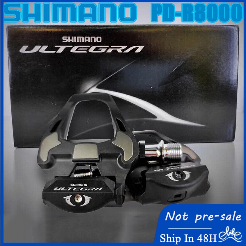 SHIMANO PD R8000 Road Bike Carbon Pedals Pedals with Cleats with Lockbox SPDSL ULTEGRA R8000 SM