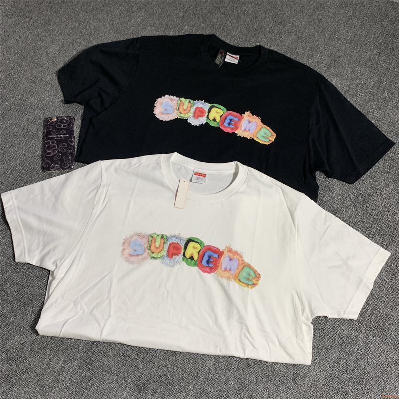 supreme pillows tee black