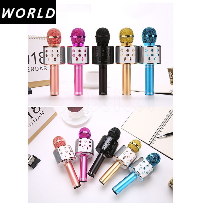World Shopping Microphone Original Wireless KTV Karaoke Bluetooth