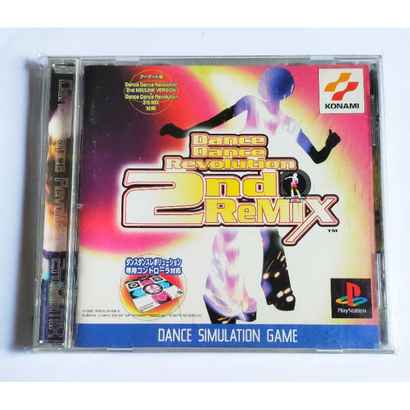 Dance Dance Revolution 2nd Mix PS1 Game Japan Region ps1 cds games