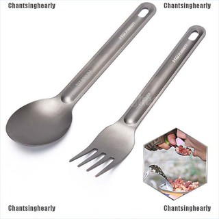 Xiaomi Nextool Titanium Fork Spoon Cooking Outdoor Camping Picnic Spork Set X5Z6