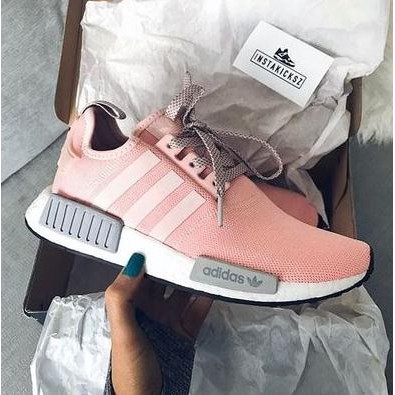 adidas nmd grey pink