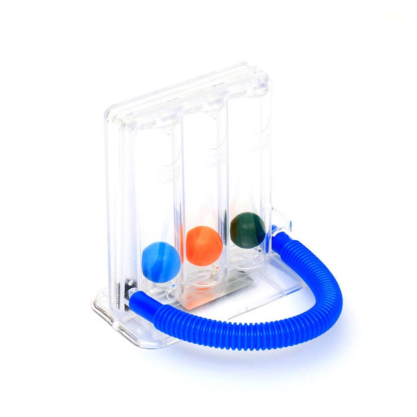 3 Balls Spirometer Respiratory Lung Exerciser Incentive Spirometry