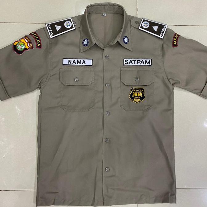 New Uniform SECURITY Pdhter Latest + PANGKAT - M Uniform Male ALD ...