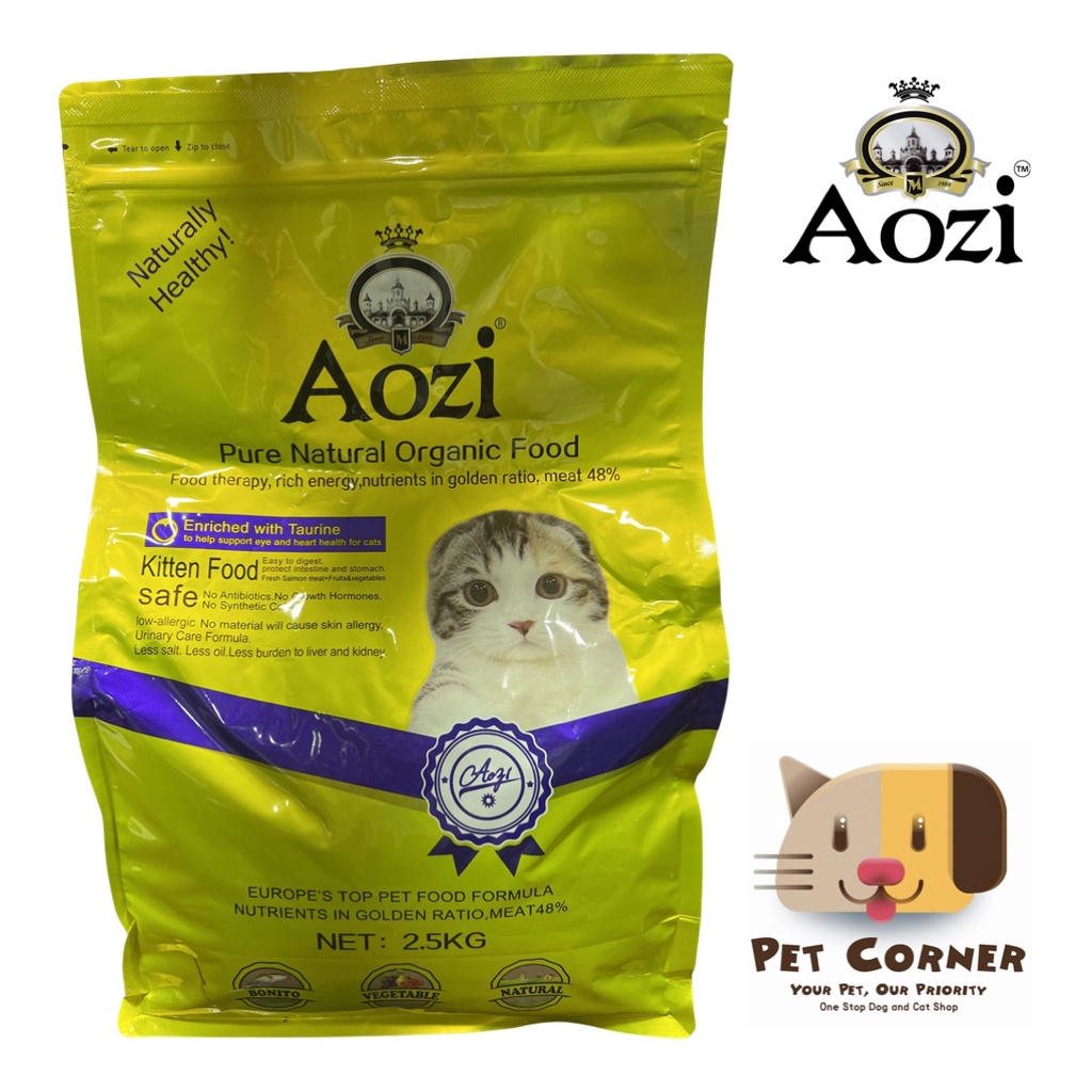 AOZI 2.5KG FOR ADULT AND KITTEN Shopee Philippines