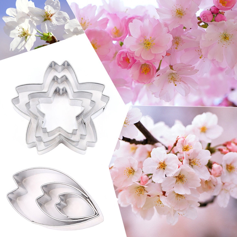 Sakura Cookie Cutter Flower Shape Baking Mold Fondant Cake Decorating Mould Diy Shopee Philippines