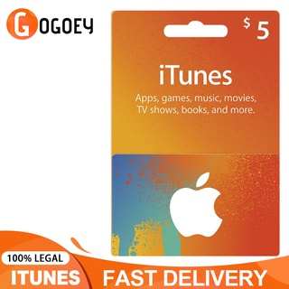 iTunes Gift Card (US) - 5USD-4USD-3USD-2USD