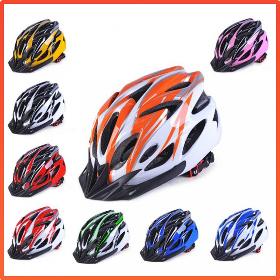 cycling helmet with visor