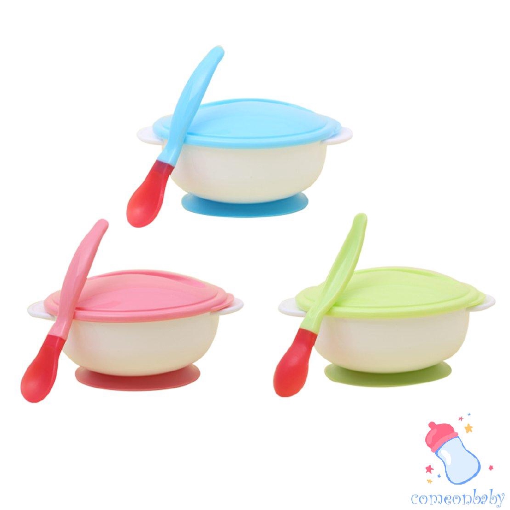 baby food bowls and spoons