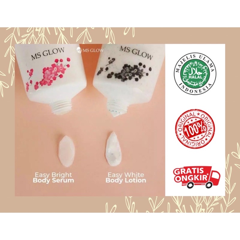 Ms GLOW BODY LOTION AND BODY SERUM Shopee Philippines