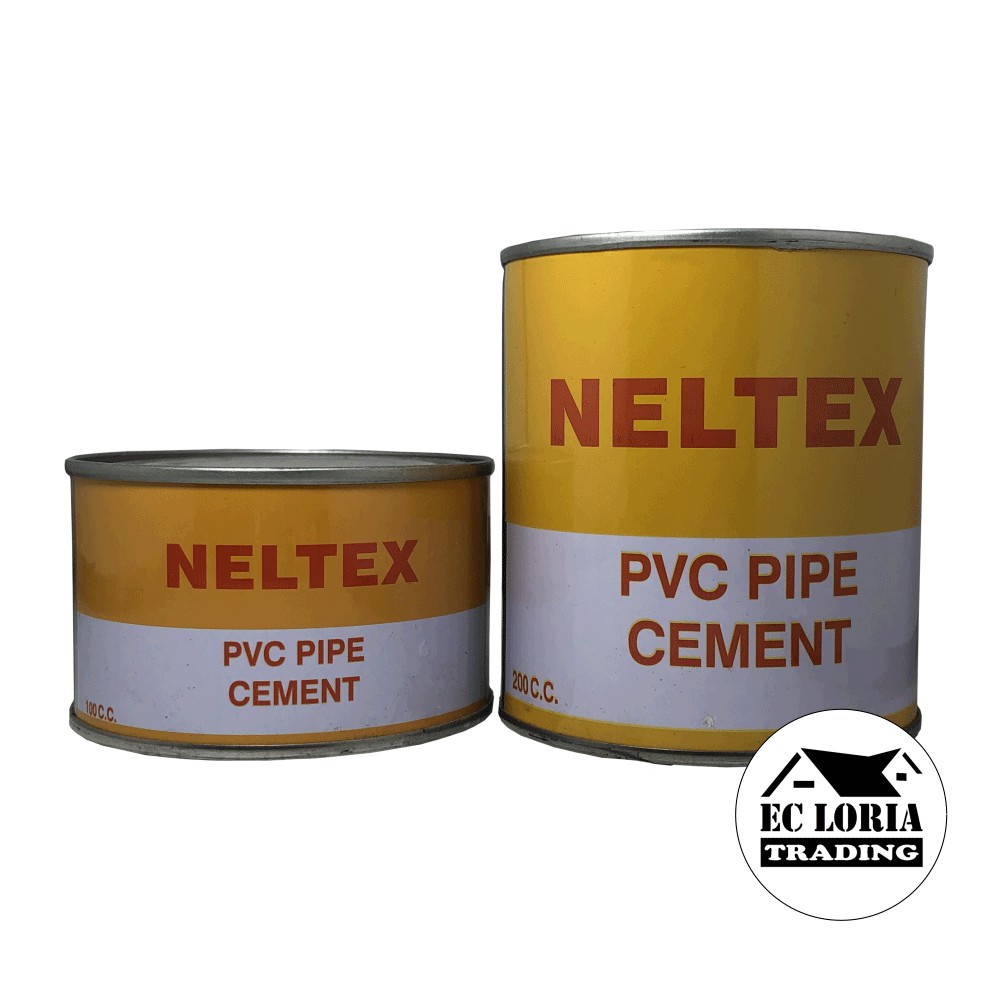 Neltex Solvent PVC Pipe Cement 100cc & 200cc Shopee Philippines