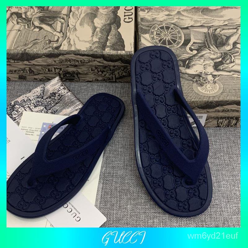 GUCCI Ladies Lazy Flip Flops Influencer Recommended Style Summer Must ...