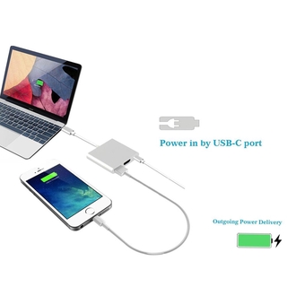 USB-C To HDMI 3 in1 Cable Converter/For Android Macbook Usb 3.1 Thunderbolt 3/Type C Switch To HDMI 4K Adapter Cable #6