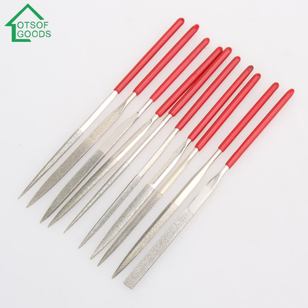 10pcs 140mm Diamond Mini Ceramic Needle File Set Handy Tool Shopee Philippines