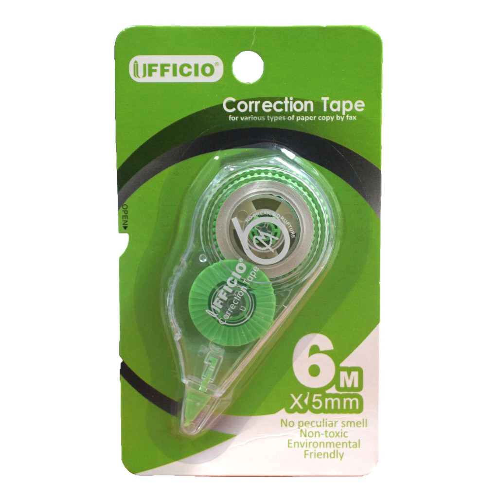 CORRECTION TAPE (UFFICIO 5M 3 COLORS) Shopee Philippines