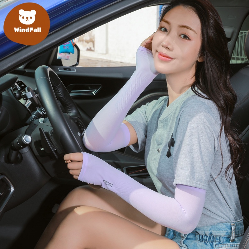 Ice Cool Arm Sleeves Warmers Sports Sleeve Sun UV Protection Hand Cover