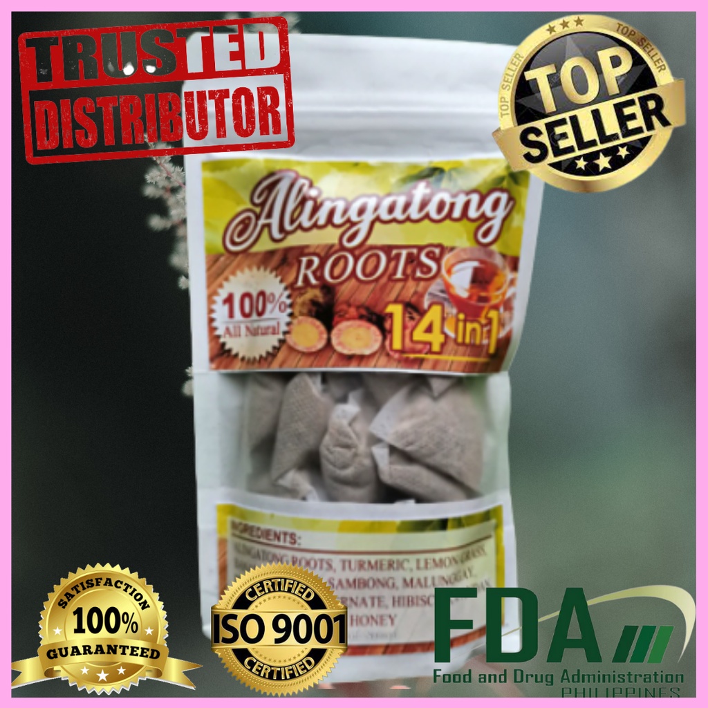 Alingatong 14 in 1 Roots Tea 15bgas per pack | Shopee Philippines