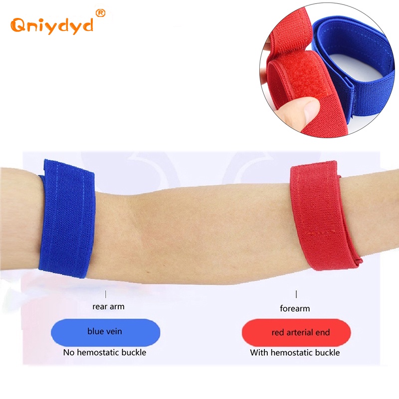 2pcs/set of adhesive tourniquet flexible outdoor emergency nylon yarn