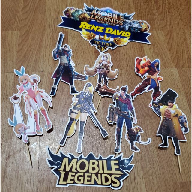 Mobile Legend Set With Customized Name Shopee Philippines