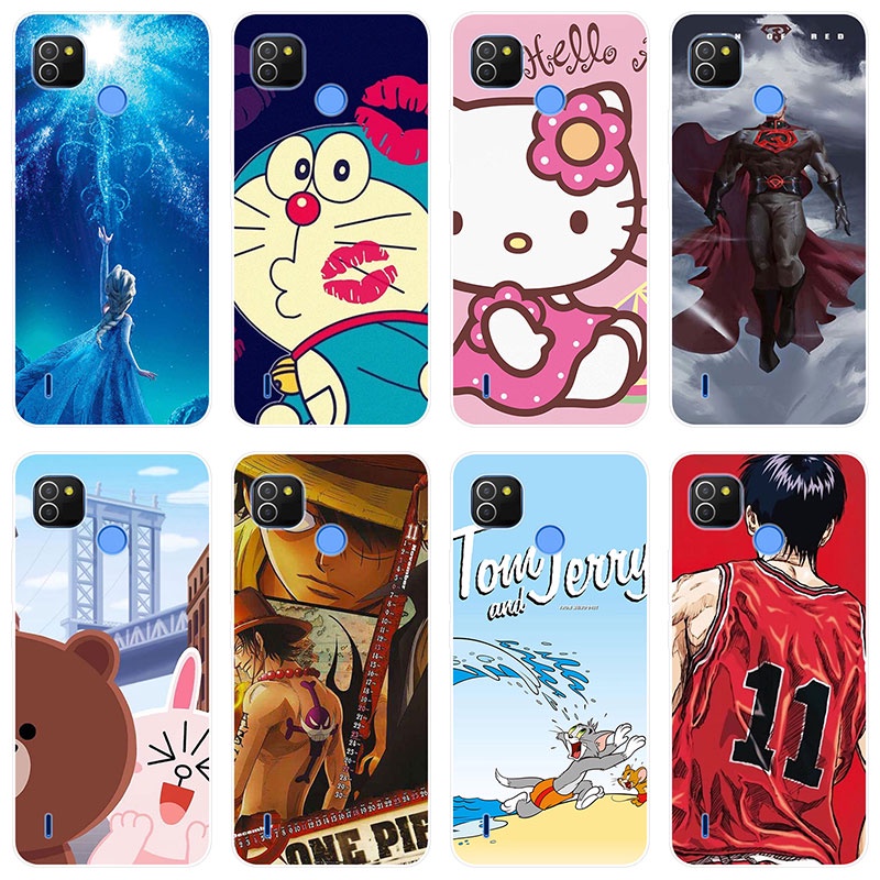 Tecno Pop 4 Lte Case Silicone Soft Tpu Phone Case Tecno Pop 4 Lte Casing Painted Cartoon Back Cover Shopee Philippines