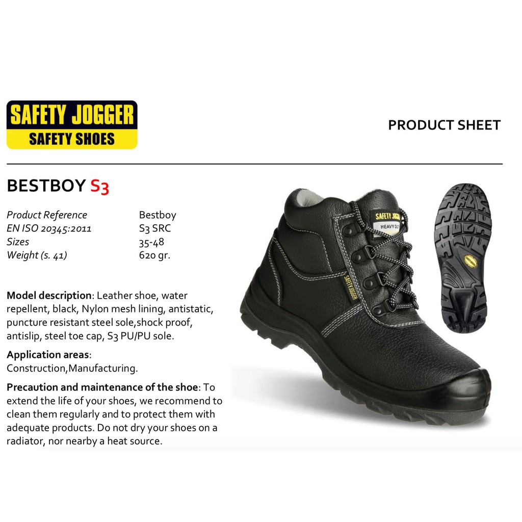 safety shoes nearby