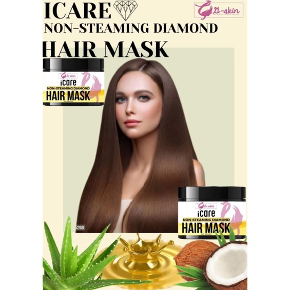 ICARE Non-Steaming Diamond HAIR MASK | Shopee Philippines