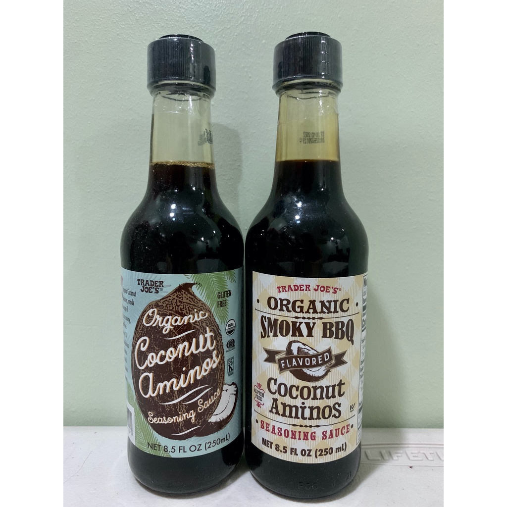 Trader Joe's Coconut Aminos Seasoning Sauce (Smoky BBQ and Original) Shopee Philippines