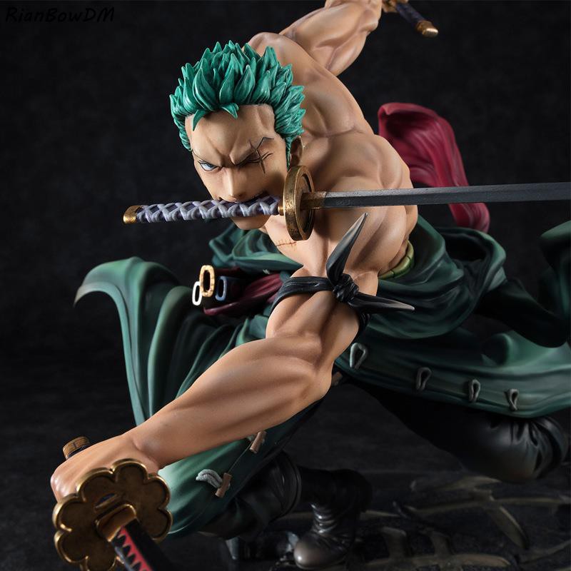 Yh Japanese Anime One Piece Figure Three Thousand World Zoro Three Swords Straw Hat Mission Luffy A Shopee Philippines