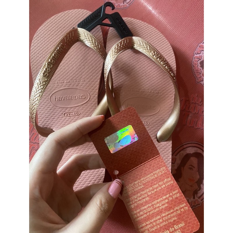 havaianas authenticity logo