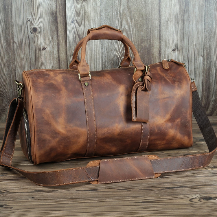 buy leather travel bag