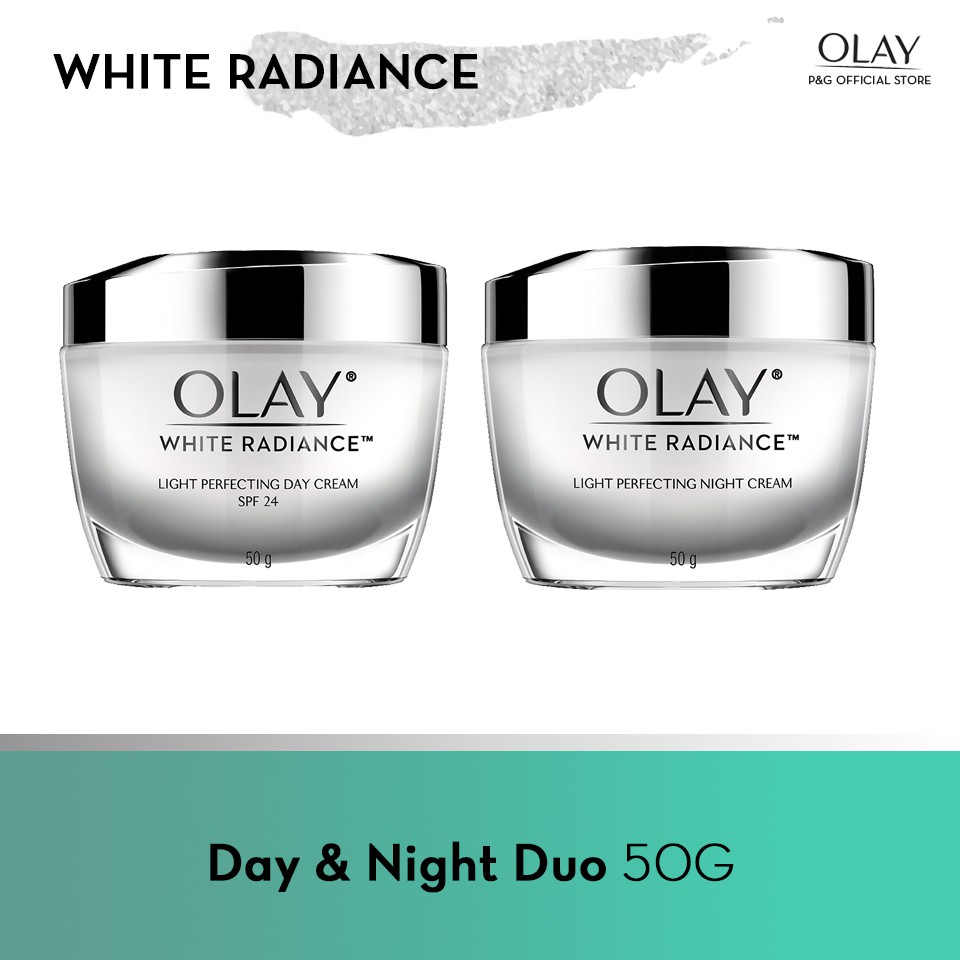 Olay White Radiance Light Perfecting Day & Night Cream  