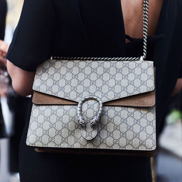 black gucci dionysus bag