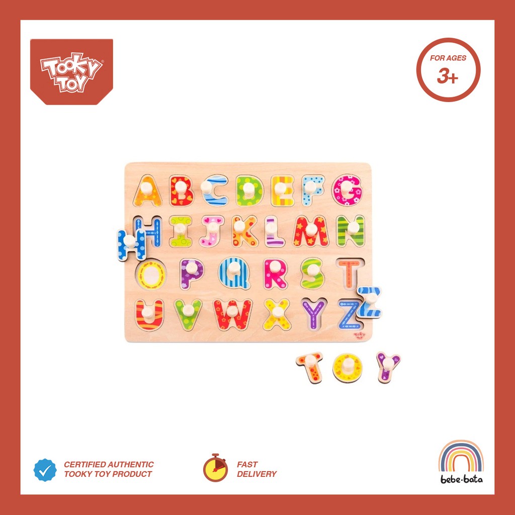 Tooky Toy Wooden Puzzle Bebe Bata Shopee Philippines