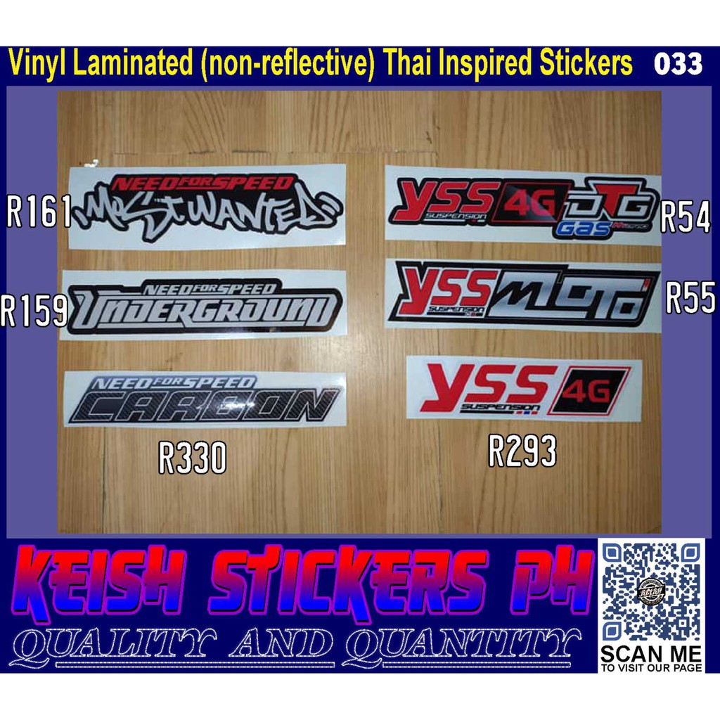 Vinyl Laminated Stickers 033 Shopee Philippines Vinyl Laminated Stickers 033 Shopee Philippines