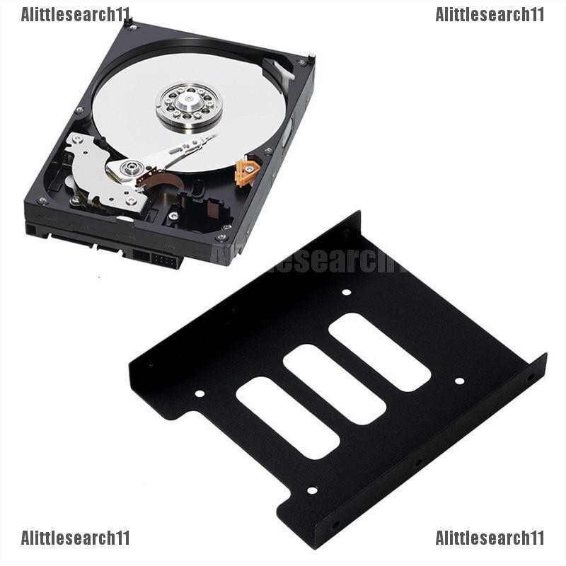 Alit Rch 2 5 To 3 5 Ssd Hdd Metal Adapter Mounting Bracket Hard Drive Holde Shopee Philippines