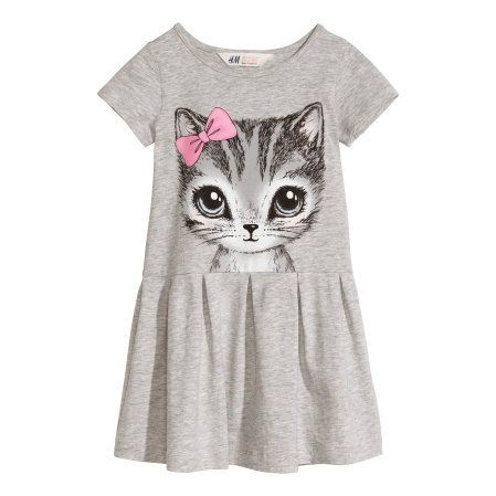 grey girls dress