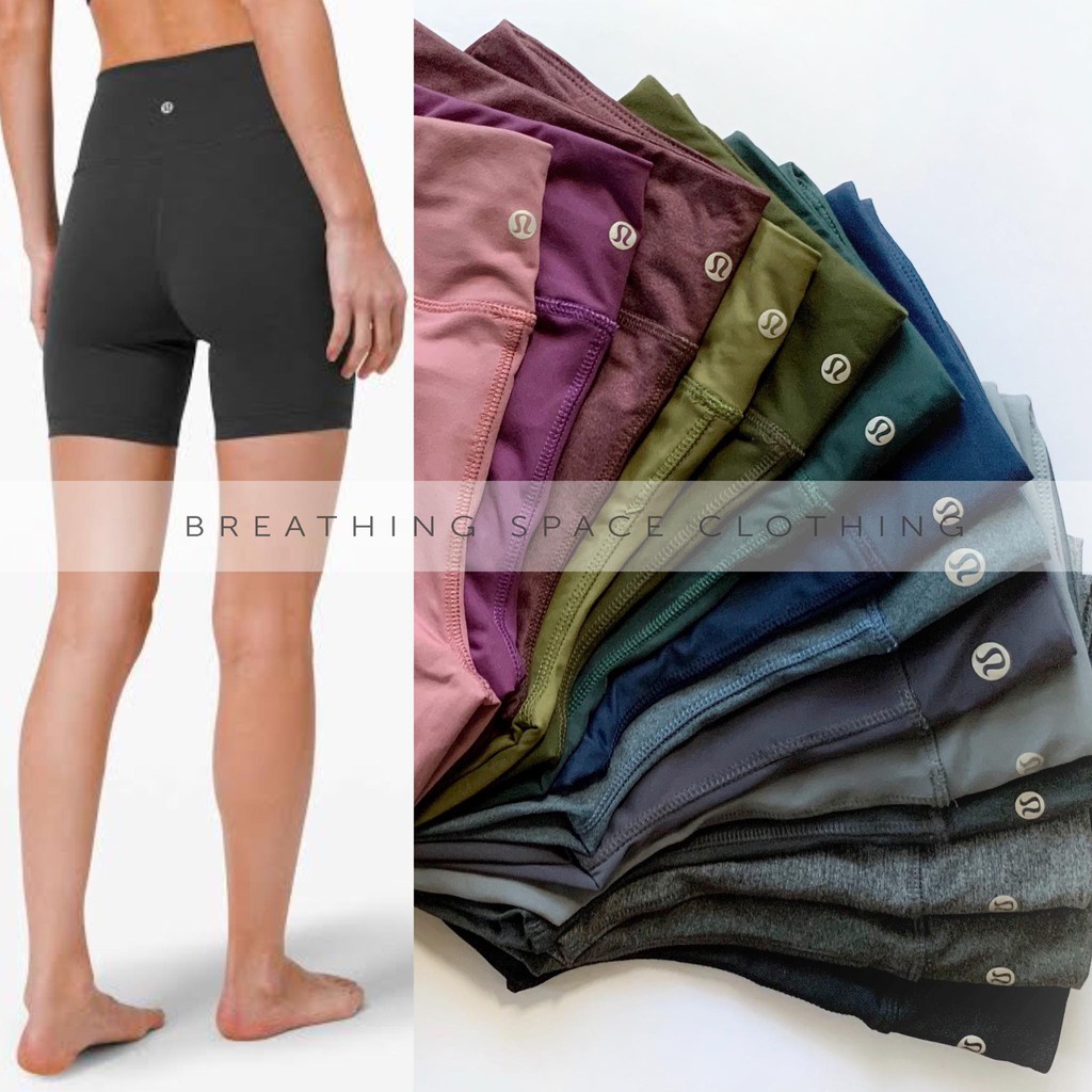 lululemon biker shorts