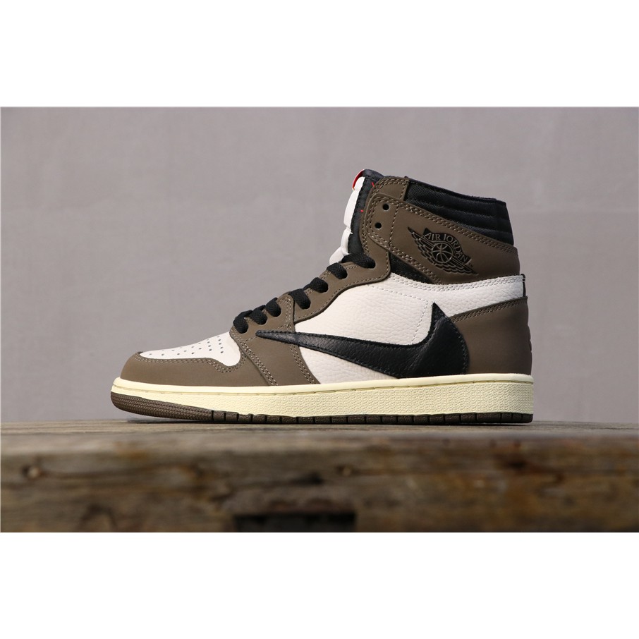 jordan 1 black white brown