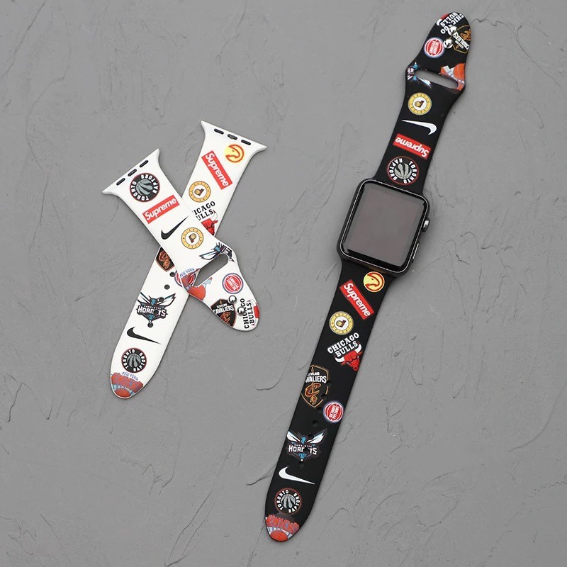supreme nba apple watch band